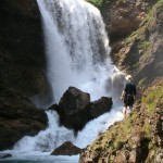 Dawn Mist Falls