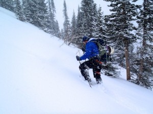 Breaking Trail on Mt. Lincoln, CO